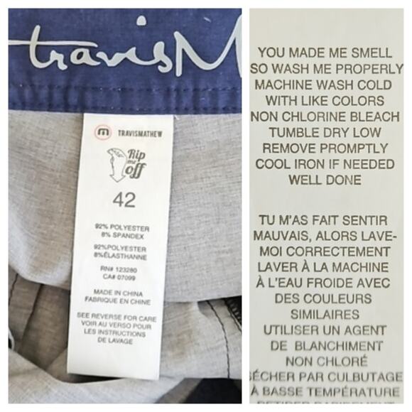 Travis Mathew USA Stars Stripes Swim Board Shorts MINOR FLAWS | Men's 42 - Picture 7 of 16